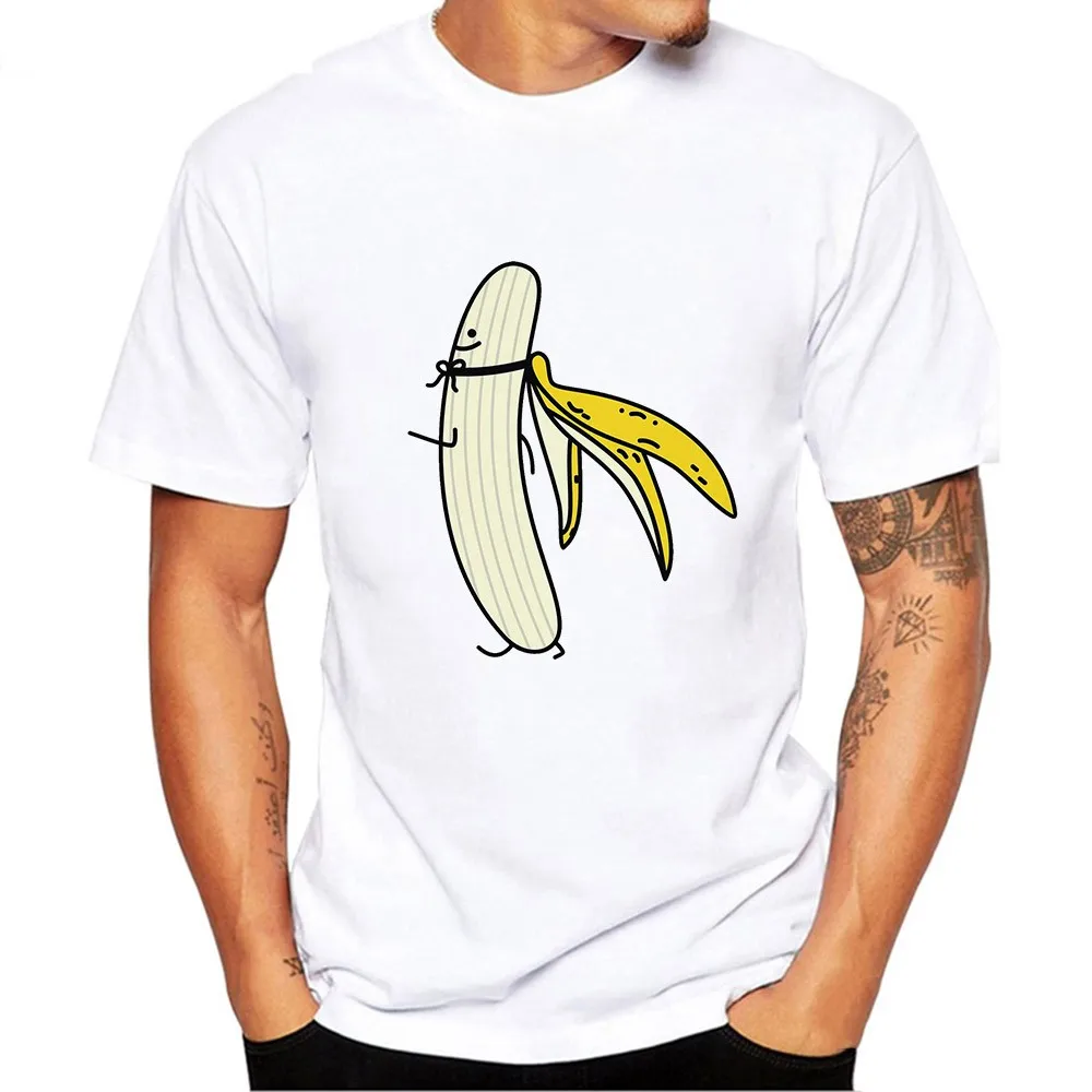 New Men's Banana Disrobe Funny Design Print T-shirt Summer Humor Joke Hipster T-Shirt White Casual T Shirts Outfits Streetwear
New Men's Banana Disrobe Funny Design Print T-shirt Summer Humor Joke Hipster T-Shirt White Casual T Shirts Outfits Streetwear