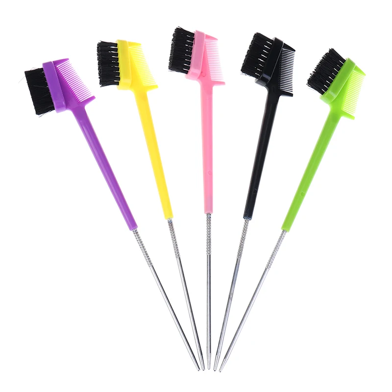 3-in-1 Steel Needle Toothbrush Eyebrow Brush Makeup Dual-use Hair Dye Eyelash Styling Hair Care Tool Eye Brow Comb
3-in-1 Steel Needle Toothbrush Eyebrow Brush Makeup Dual-use Hair Dye Eyelash Styling Hair Care Tool Eye Brow Comb