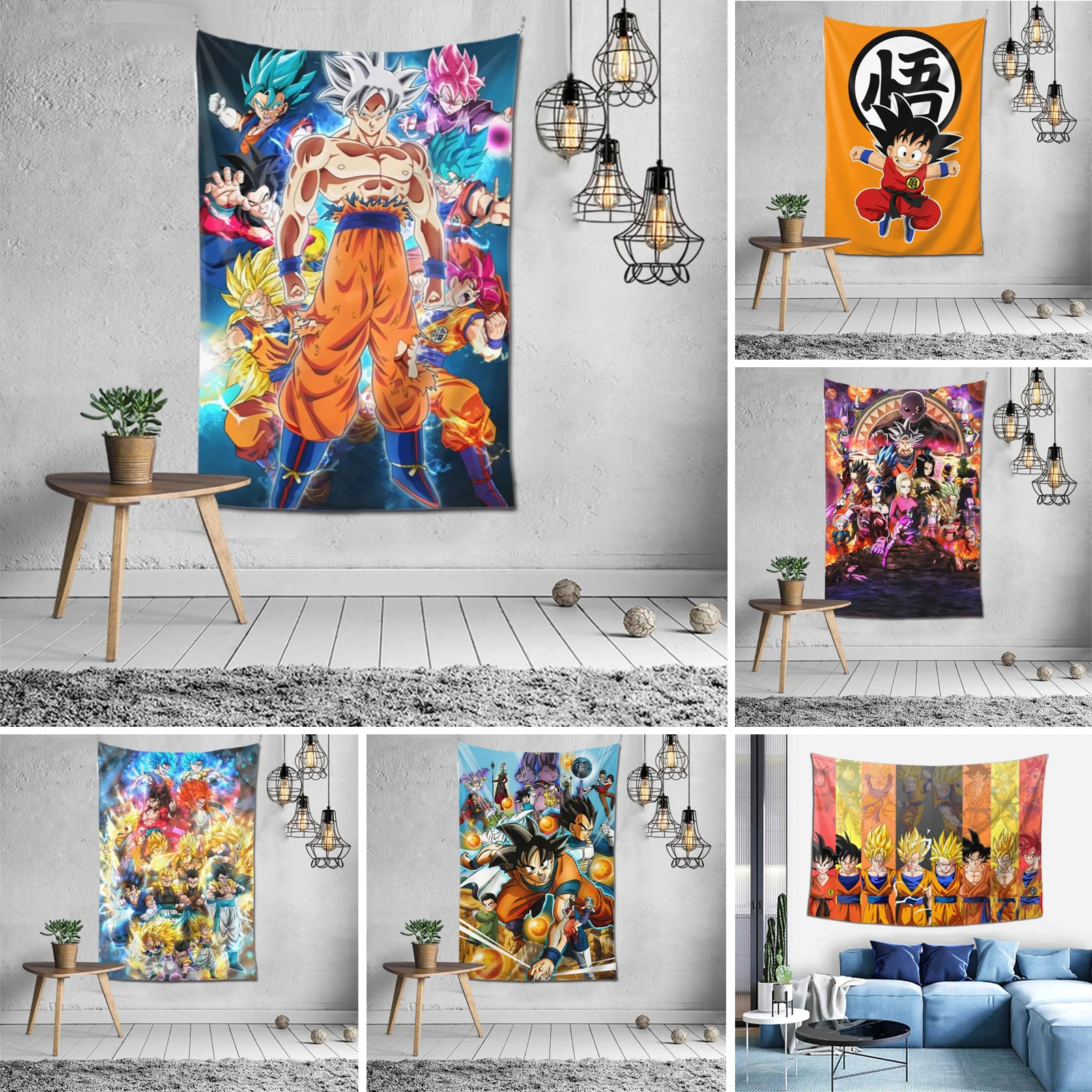 Goku Kakarot Large Wall Hanging Decor Tapestry Curtain TV Backdrop Table Cloth for Party Bedroom
Goku Kakarot Large Wall Hanging Decor Tapestry Curtain TV Backdrop Table Cloth for Party Bedroom