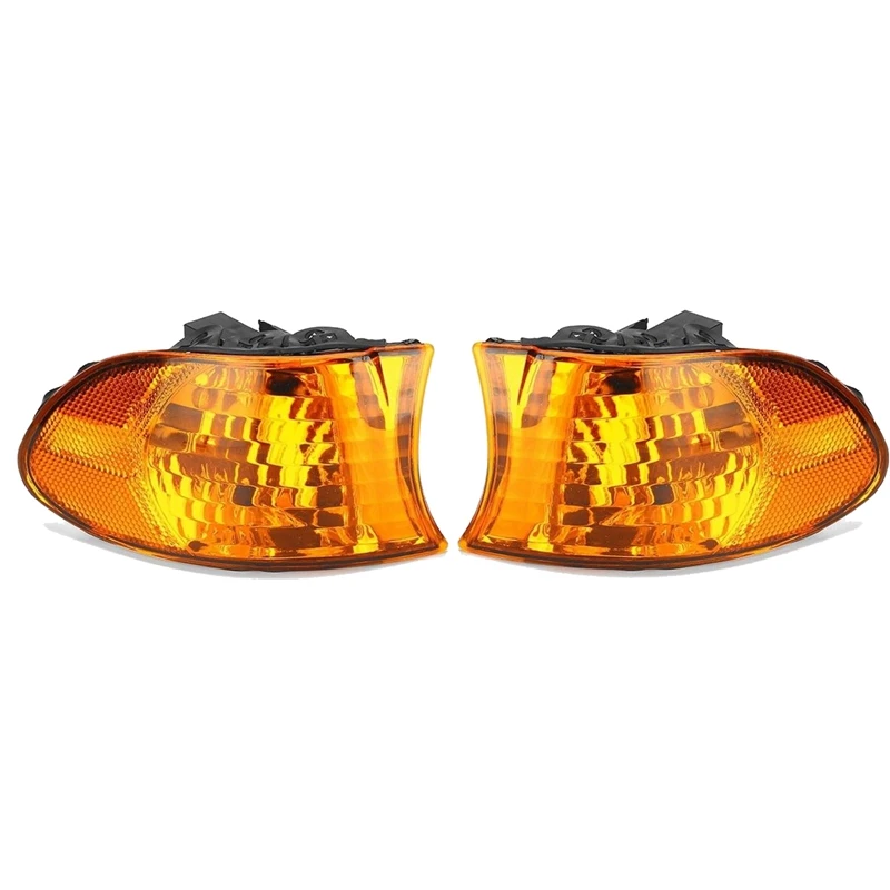 2Pcs Amber Lens Parking Corner Light Signal Lamp For-BMW E38 7 Series 1998-2001 63138379108 63138379107
2Pcs Amber Lens Parking Corner Light Signal Lamp For-BMW E38 7 Series 1998-2001 63138379108 63138379107