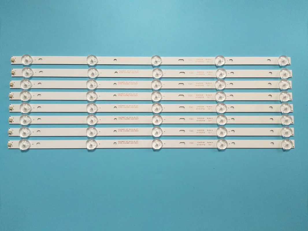 TV Lamp LED Backlight Strips For Philips 43PFT4001/60 43PFT6100S/67 43PHT4001/60 LED Bars 4708-K420WD-A3213K01Band Ruler K420WD7
TV Lamp LED Backlight Strips For Philips 43PFT4001/60 43PFT6100S/67 43PHT4001/60 LED Bars 4708-K420WD-A3213K01Band Ruler K420WD7