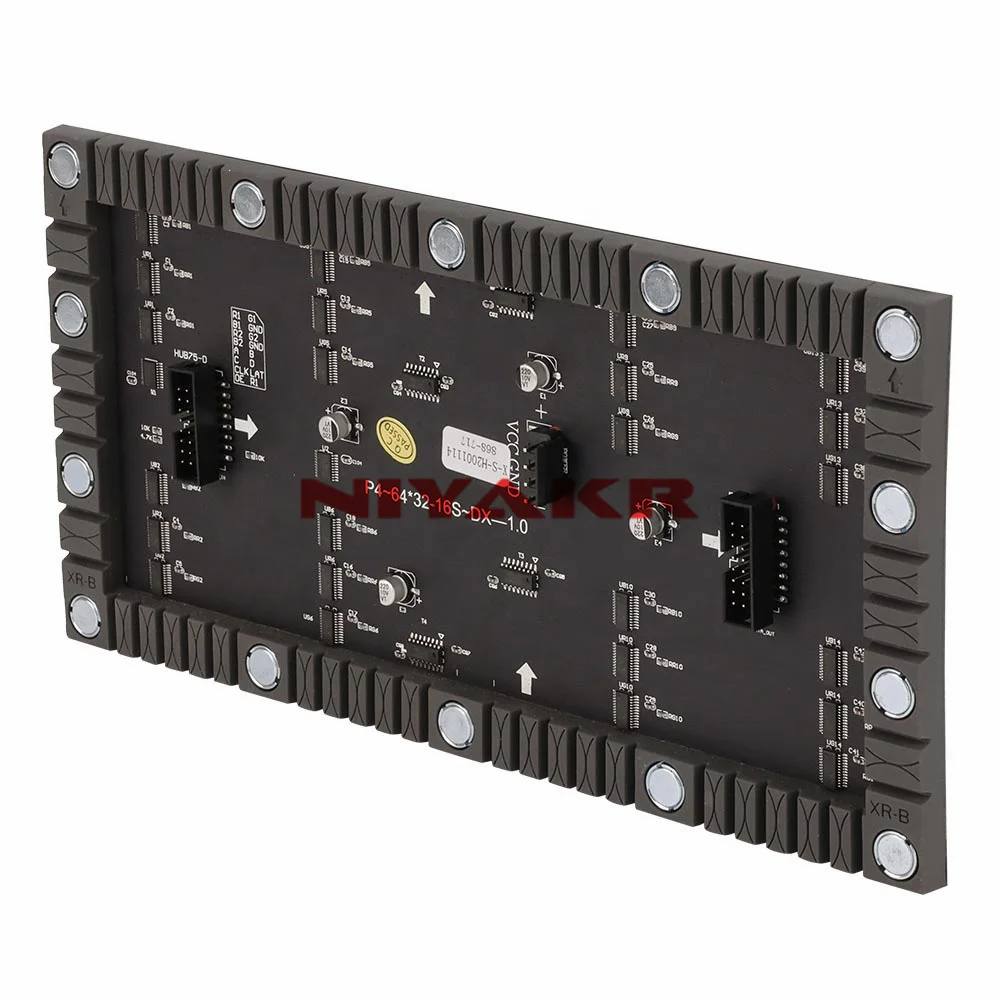 Гибкая комнатная RGB-панель SMD2121 P4 256x128 мм 64x32Dots мягкая Светодиодная панель