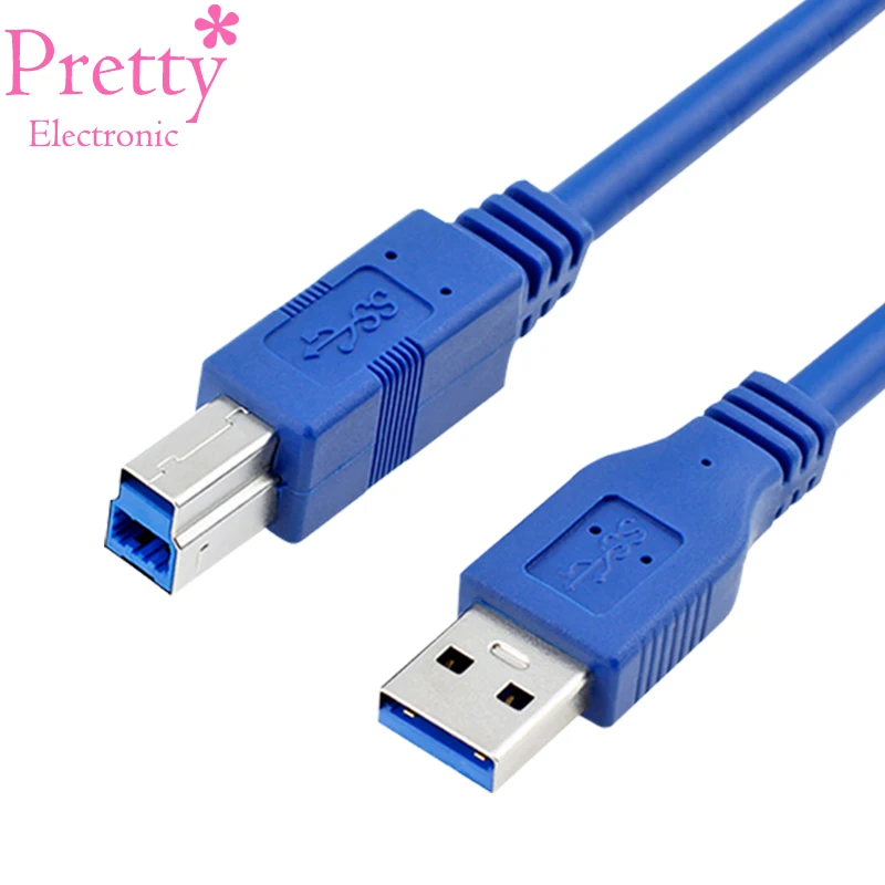 Кабель для принтера USB 3 0 кабель печати Папа папа сканера факсимильного аппарата