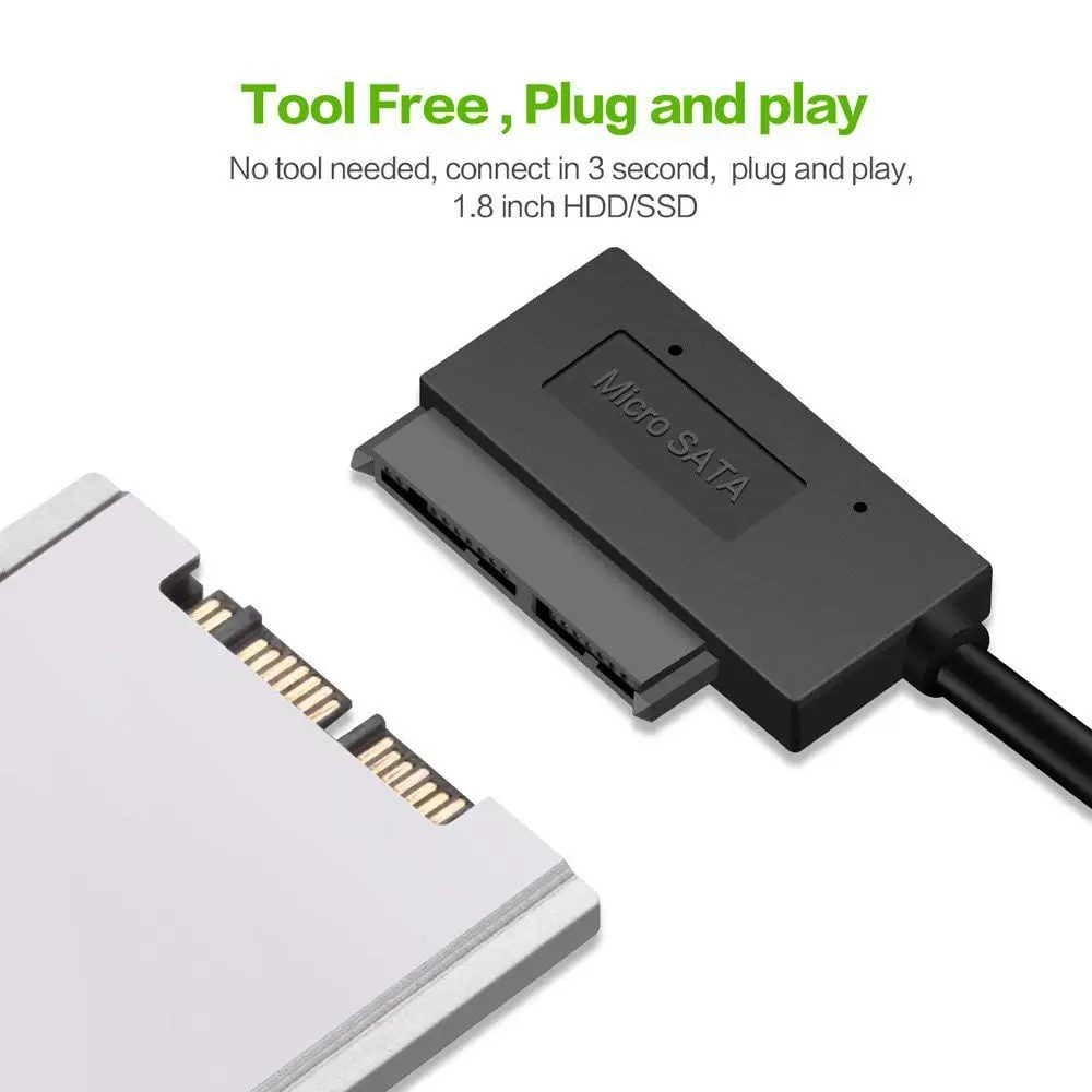 Лидер продаж Кабель-адаптер USB 3 0 к Micro-SATA для жесткого диска 1 8 дюйма SSD