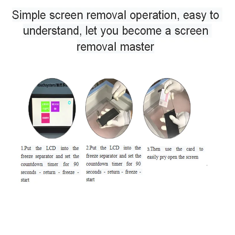 Tbk-598 Lcd Freezing Separator Instruments Freezinng Separating Machine For Mobile Phone Repair Renovation
Tbk-598 Lcd Freezing Separator Instruments Freezinng Separating Machine For Mobile Phone Repair Renovation