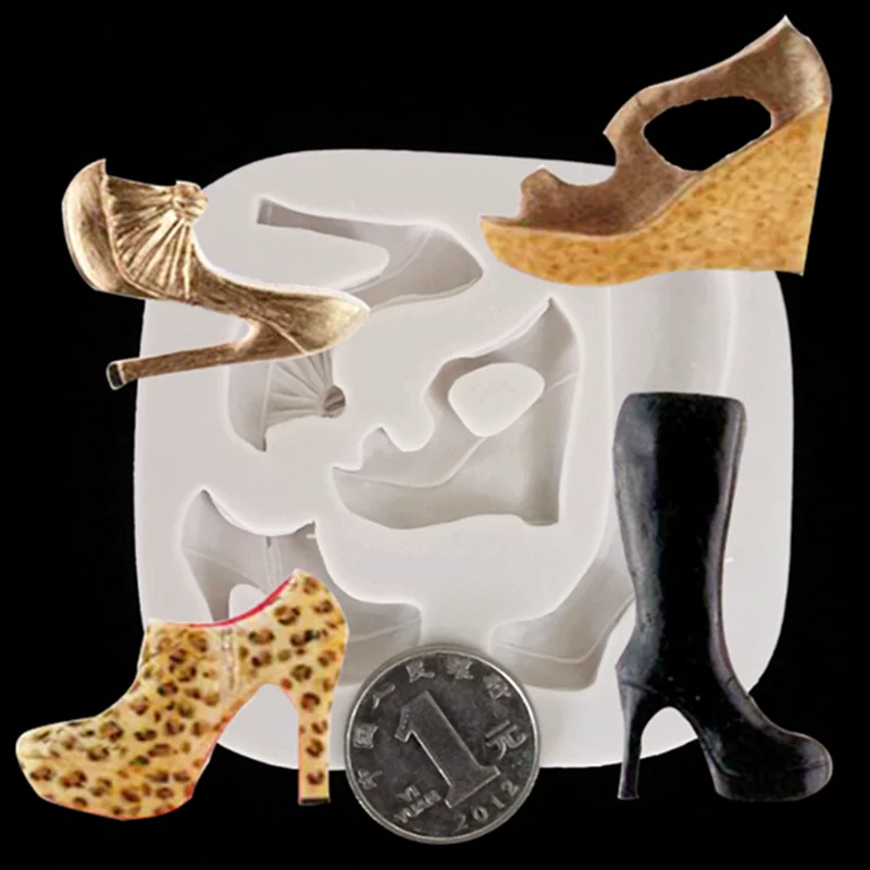 Girl Shoes Silicone Mold Resin Kitchen Baking Tool DIY Cake Pastry Fondant Moulds Dessert Chocolate Lace Decoration
Girl Shoes Silicone Mold Resin Kitchen Baking Tool DIY Cake Pastry Fondant Moulds Dessert Chocolate Lace Decoration