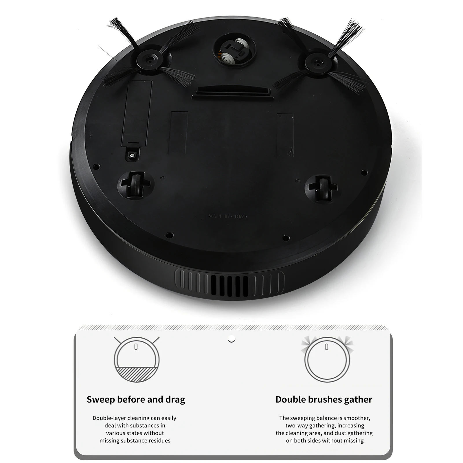 Smart Cleaning Robot Auto Cleaning Navigation Vacuum Dry Wet Mopping Cleaner Rechargeable Automatic Smart Robot
Smart Cleaning Robot Auto Cleaning Navigation Vacuum Dry Wet Mopping Cleaner Rechargeable Automatic Smart Robot
