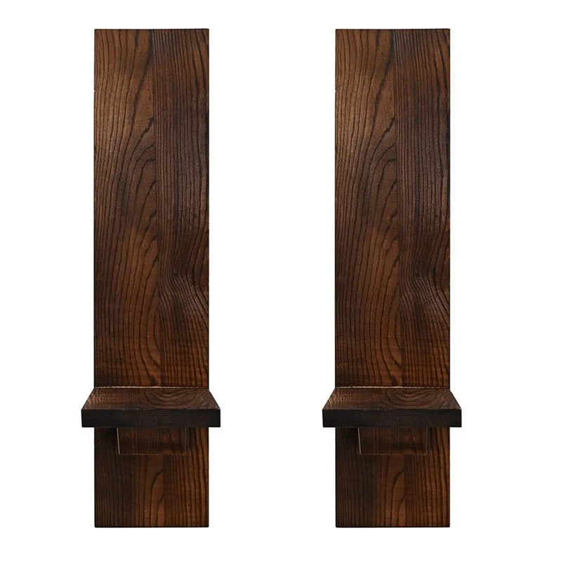Wall Candle Lamp 2 Piece Set Decorative Wooden Candle Holder Farmhouse Candle Holder Living Room Wall Decoration
Wall Candle Lamp 2 Piece Set Decorative Wooden Candle Holder Farmhouse Candle Holder Living Room Wall Decoration