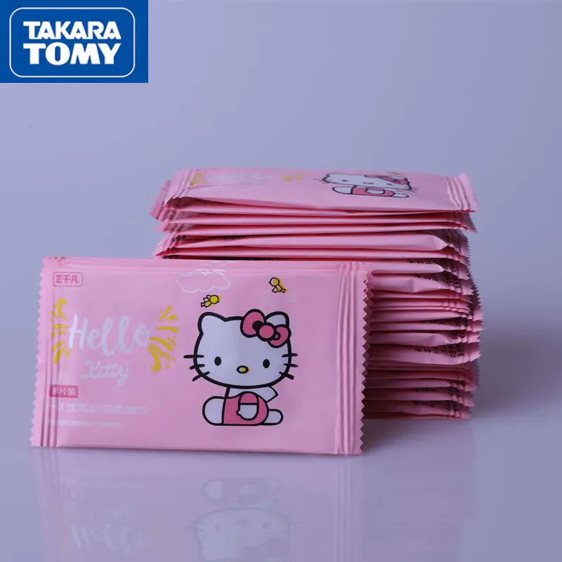 TAKARA TOMY Cute Cartoon Hello Kitty Individually Wrapped Baby Wipes Infant Portable Disposable Cleaning Wipes
TAKARA TOMY Cute Cartoon Hello Kitty Individually Wrapped Baby Wipes Infant Portable Disposable Cleaning Wipes