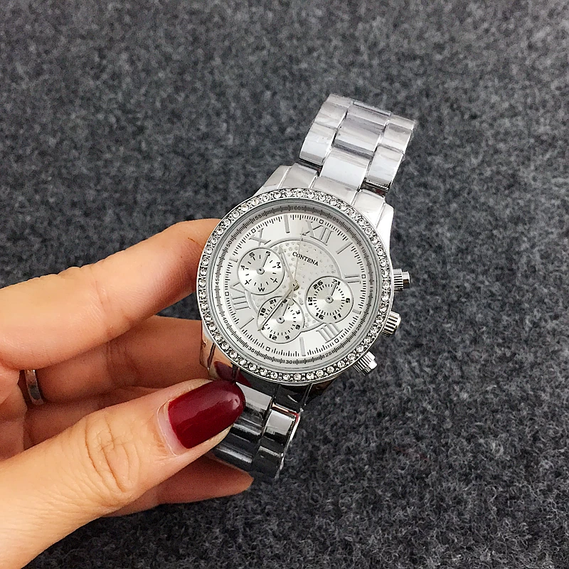 Fashion Women's Quartz Watches 2020 Luxury Rose Gold Women Watches CONTENA Full Steel Diamond Watches Abcdefghijklmnabc Bracelet
Fashion Women's Quartz Watches 2020 Luxury Rose Gold Women Watches CONTENA Full Steel Diamond Watches Abcdefghijklmnabc Bracelet