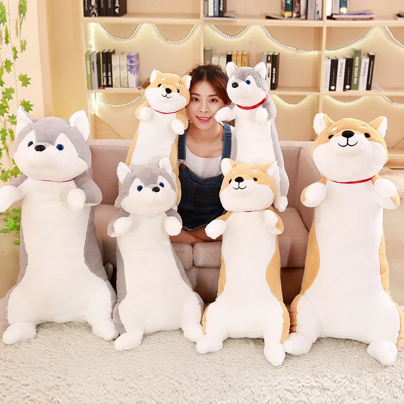 Cartoon Husky and Akita Dolls Dog Pillow Creative Soft Cushion Plush Toy Stuffed Animal Room Decor Birthday Baby Gift Sleep Toy
Cartoon Husky and Akita Dolls Dog Pillow Creative Soft Cushion Plush Toy Stuffed Animal Room Decor Birthday Baby Gift Sleep Toy