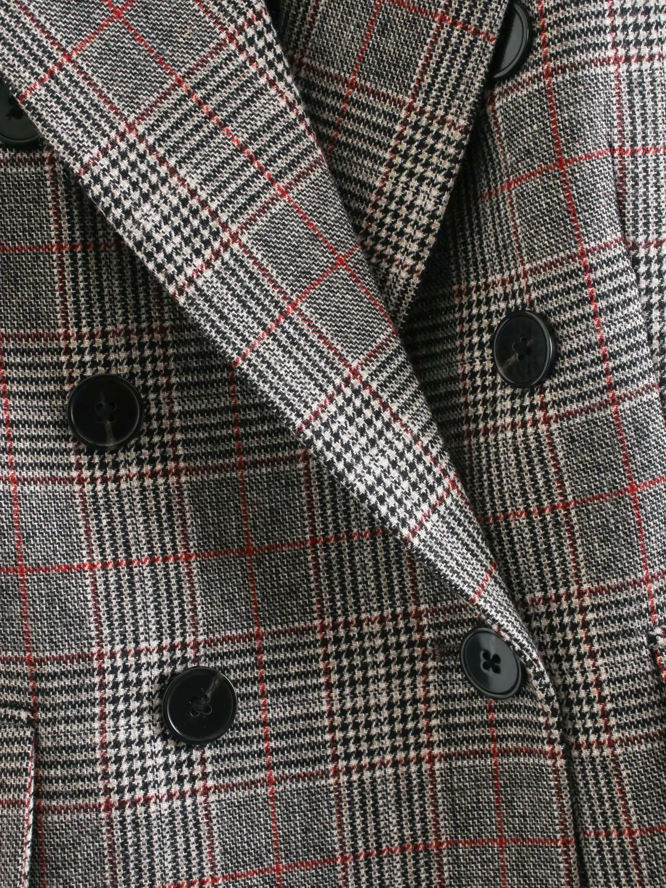 vintage gray lattice suit jacket coat office laides formal blazer 2020 spring women jacket double breasted
vintage gray lattice suit jacket coat office laides formal blazer 2020 spring women jacket double breasted