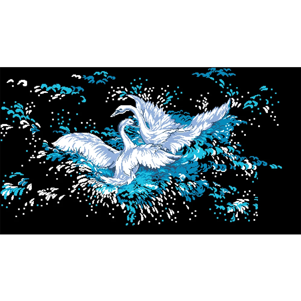DIY Bead Embroidery Swan With Color Printed Pattern Cross Embroidery Kit Stitch Keychain Animal Beads Cross stitch 46.9"X 26.8"
DIY Bead Embroidery Swan With Color Printed Pattern Cross Embroidery Kit Stitch Keychain Animal Beads Cross stitch 46.9"X 26.8"
