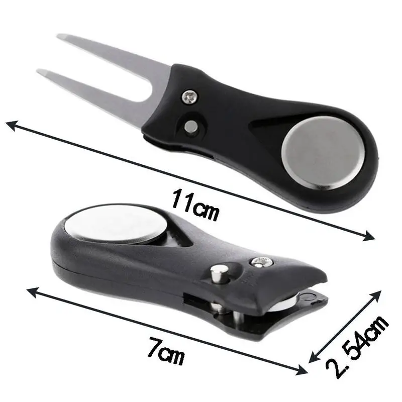 1pc Golf Spring Fork Golf Accessories Steel Repairing Turf Pitch Pitchfork Cleaner Golf With Tool Groove Marker A3C7 
1pc Golf Spring Fork Golf Accessories Steel Repairing Turf Pitch Pitchfork Cleaner Golf With Tool Groove Marker A3C7