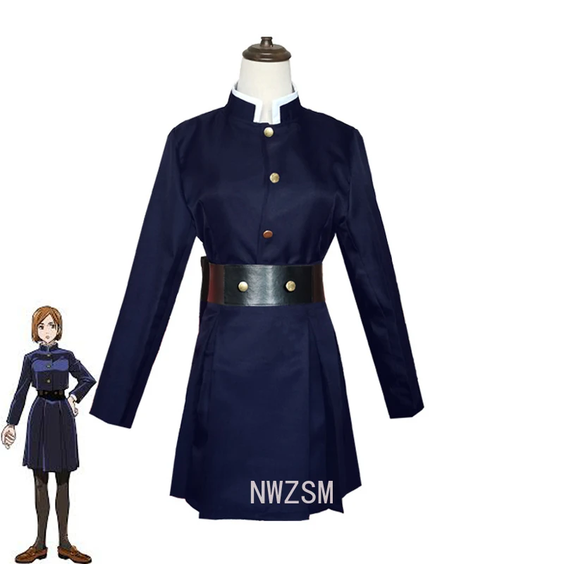 Anime Jujutsu Kaisen Cosplay Costume Adult Yuji Itadori Kugisaki Nobara Prop Hammer Wig Gojo Satoru uniform Contact Lenses Women
Anime Jujutsu Kaisen Cosplay Costume Adult Yuji Itadori Kugisaki Nobara Prop Hammer Wig Gojo Satoru uniform Contact Lenses Women