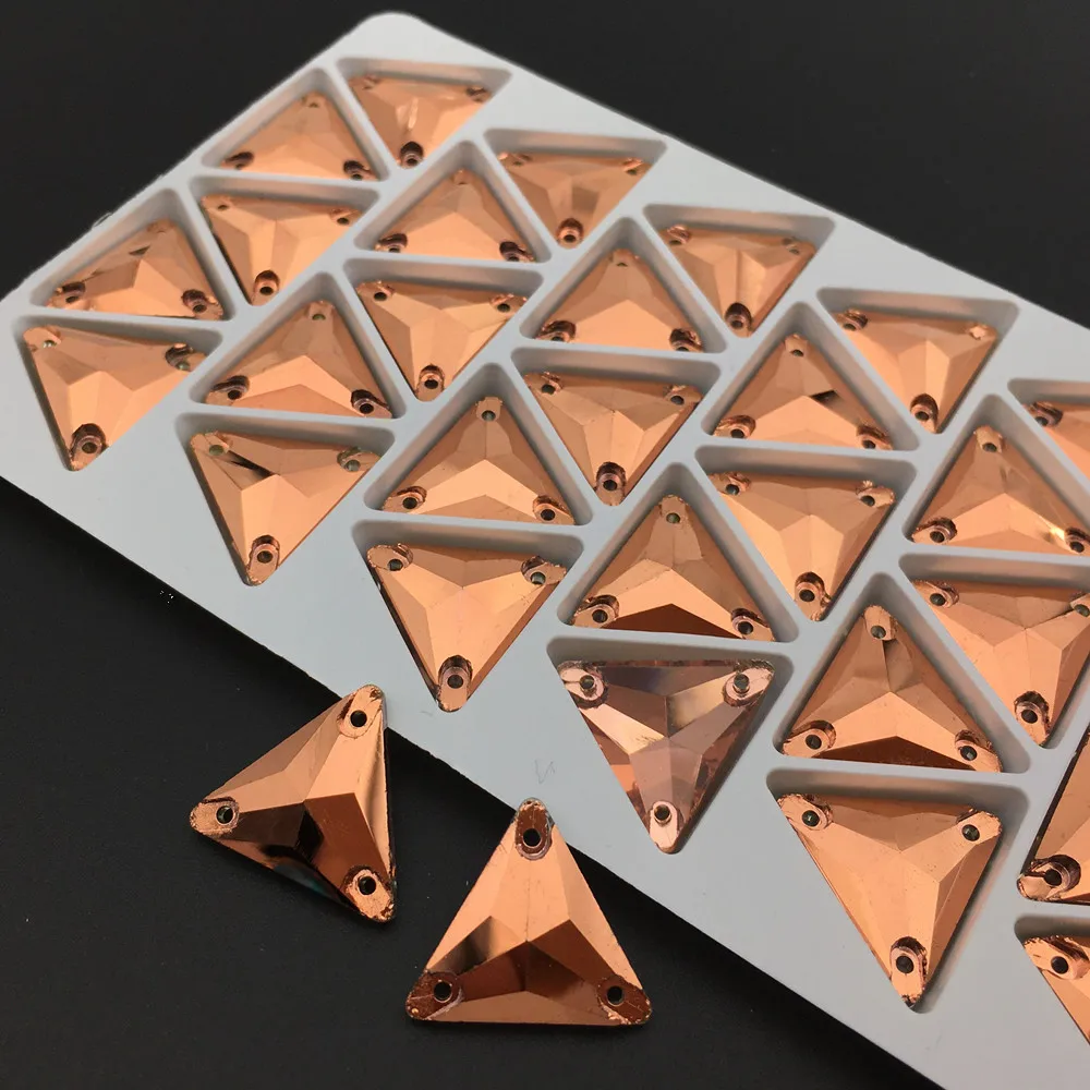 3270 All Sizes Rose Gold Triangle Glitter Glass Flatback Strass Stones Sew On Crystal Sewing Rhinestones For Needlework
3270 All Sizes Rose Gold Triangle Glitter Glass Flatback Strass Stones Sew On Crystal Sewing Rhinestones For Needlework