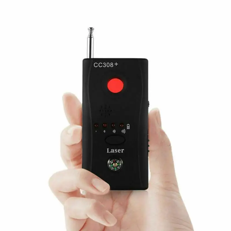 Multi-Function Wireless Camera Lens Signal Detector CC308 Radio Wave Signal Detect Camera Full-range WiFi RF GSM Device Finder
Multi-Function Wireless Camera Lens Signal Detector CC308 Radio Wave Signal Detect Camera Full-range WiFi RF GSM Device Finder