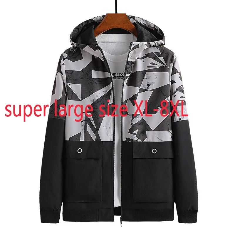 New Arrival Fashion Mens Autumn Style Men Hooded Jacket Young Casual With Nood Loose Plus Size XL 2XL 3XL 4XL 5XL 6XL 7XL 8XL
New Arrival Fashion Mens Autumn Style Men Hooded Jacket Young Casual With Nood Loose Plus Size XL 2XL 3XL 4XL 5XL 6XL 7XL 8XL