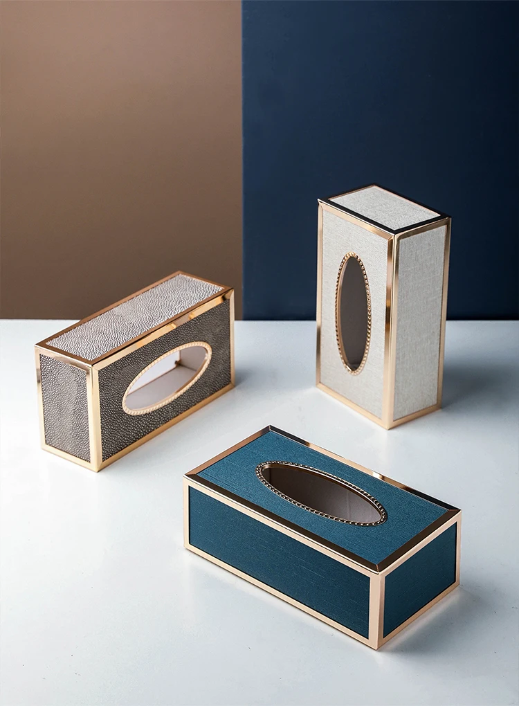 Leather Luxury Tissue Boxes Nordic Creative Car Napkin Box Table Tissue Boxes Living Room Boite A Mouchoir Home Products DG50TB
Leather Luxury Tissue Boxes Nordic Creative Car Napkin Box Table Tissue Boxes Living Room Boite A Mouchoir Home Products DG50TB