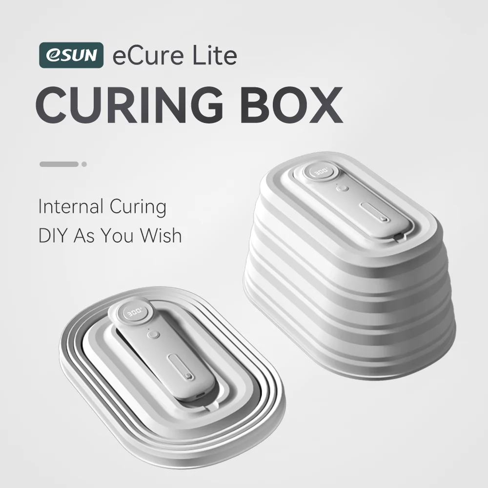 Складной светильник Т-бокс eSUN Cure Lite для 3D УФ смолы для SLA/DLP/LCD 3D-принтера
Складной светильник Т-бокс eSUN Cure Lite для 3D УФ смолы для SLA/DLP/LCD 3D-принтера