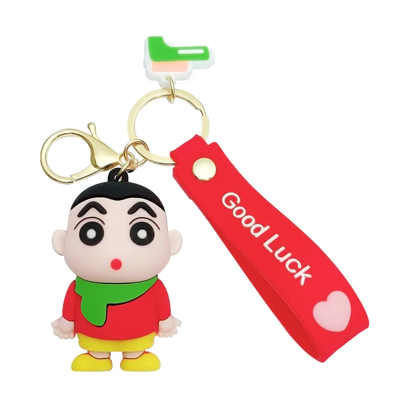 Crayon Shin-Chan Anime Keychains Creative Silica Gel Key Chains cute Toy Birthday Gifts Unisex NEW Key Rings
Crayon Shin-Chan Anime Keychains Creative Silica Gel Key Chains cute Toy Birthday Gifts Unisex NEW Key Rings