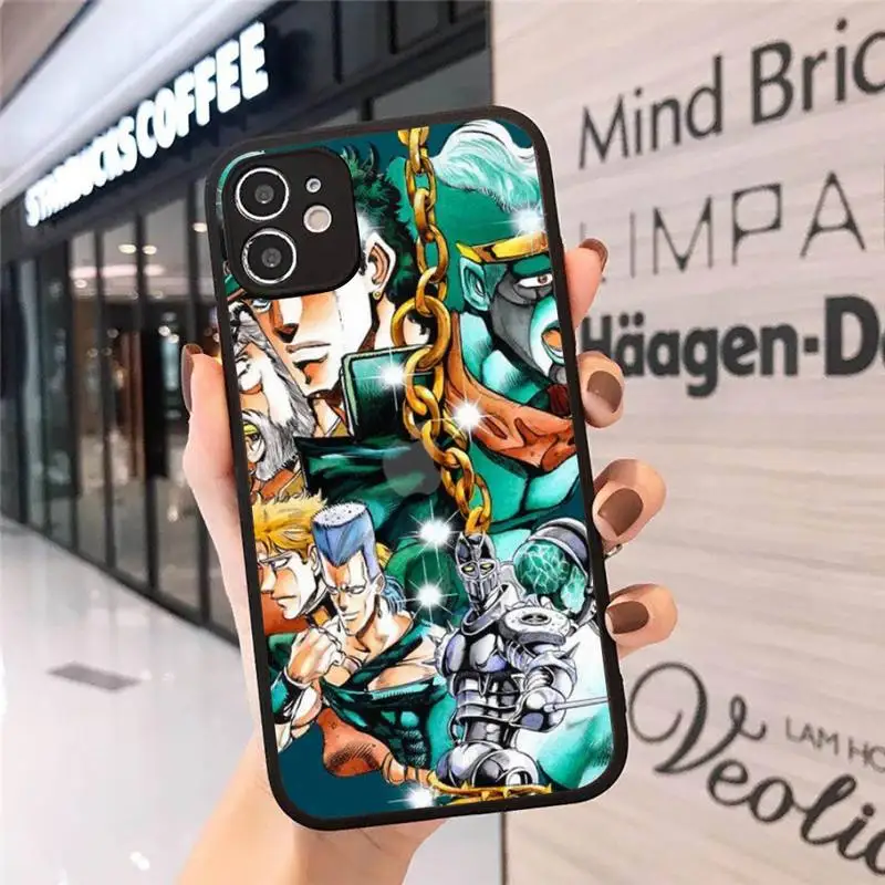 Anime JoJo's Bizarre Adventure JoJo Phone Case For iphone 12 11 8 7 plus mini x xs xr pro max matte transparent cover
Anime JoJo's Bizarre Adventure JoJo Phone Case For iphone 12 11 8 7 plus mini x xs xr pro max matte transparent cover
