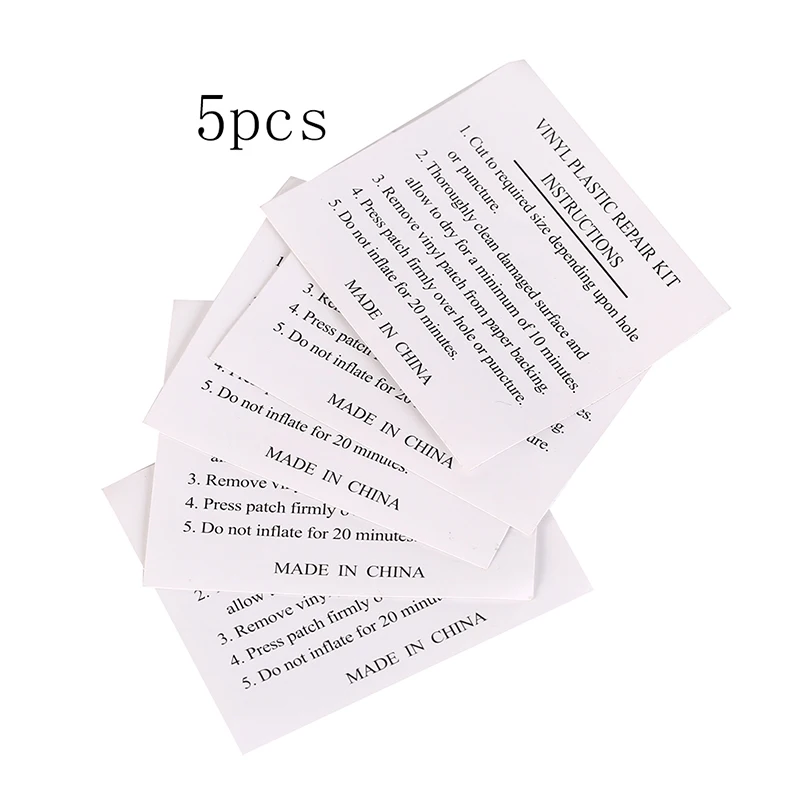5Pcs/set PVC Puncture Repair Adhesive Patch For Inflatable Toy Swimming Pools Float Air Bed Dinghies Circular Patches
5Pcs/set PVC Puncture Repair Adhesive Patch For Inflatable Toy Swimming Pools Float Air Bed Dinghies Circular Patches