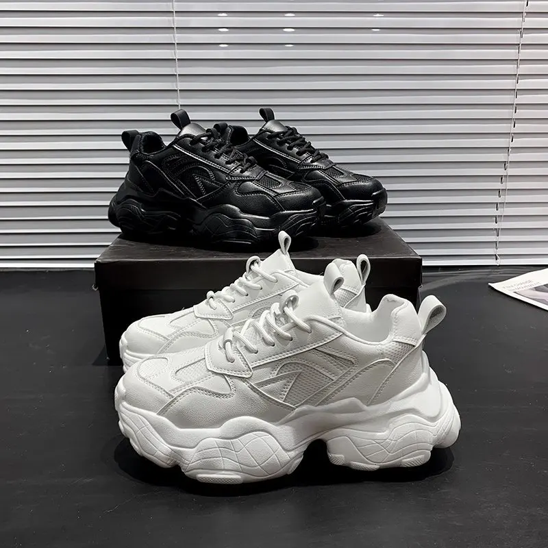 Women Sneakers Chunky 2021Spring Fashion Flat Platform Dad Shoes WHITE Casual Trainer Shoes Woman Breathable Vulcanized Shoes
Women Sneakers Chunky 2021Spring Fashion Flat Platform Dad Shoes WHITE Casual Trainer Shoes Woman Breathable Vulcanized Shoes