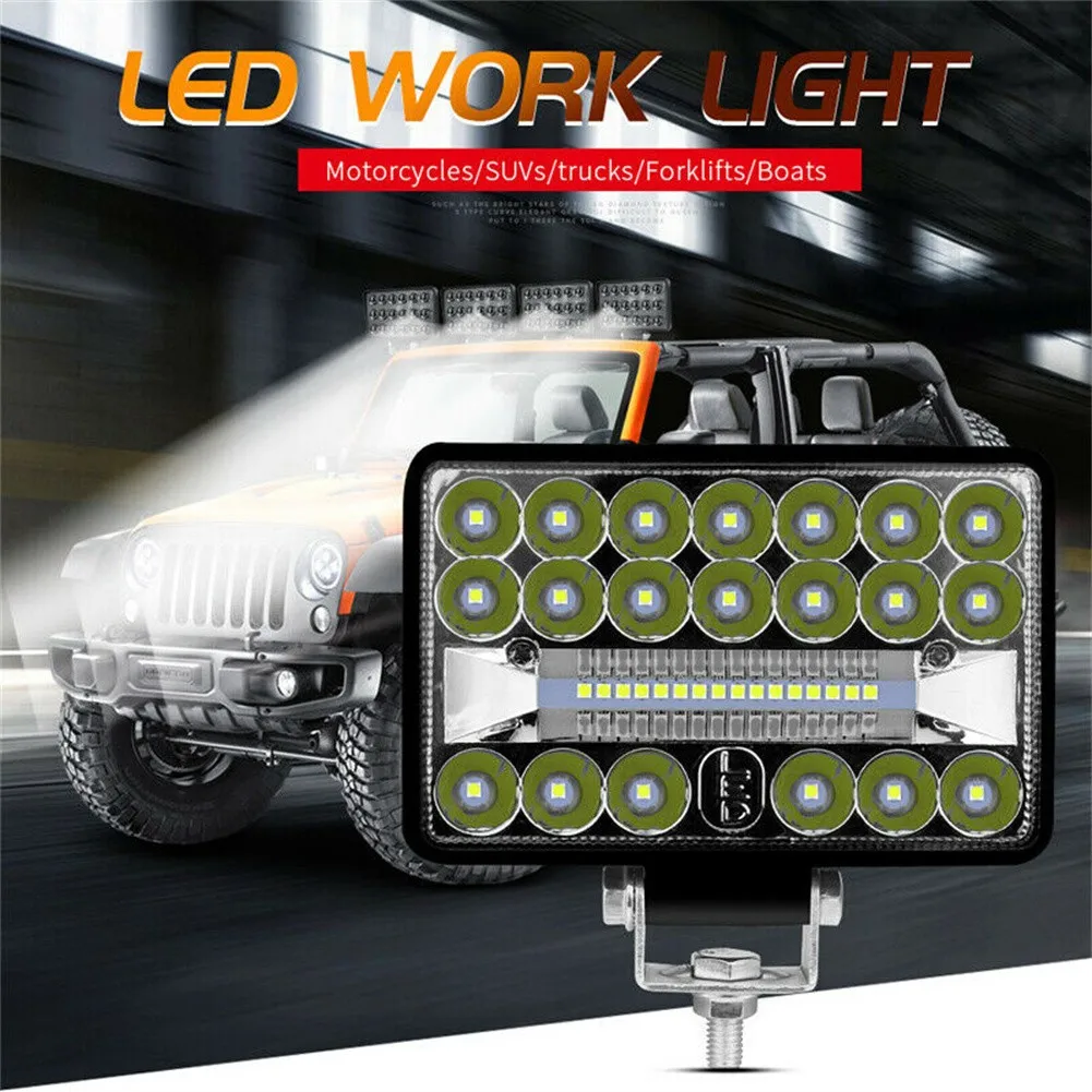 1pc 108W Work Light Flood Spot Beam Offroad SUV Driving Boat Fog Lamp 9V-30V For Motorcycle Off-road Vehicle Truck Forklift Boat
1pc 108W Work Light Flood Spot Beam Offroad SUV Driving Boat Fog Lamp 9V-30V For Motorcycle Off-road Vehicle Truck Forklift Boat