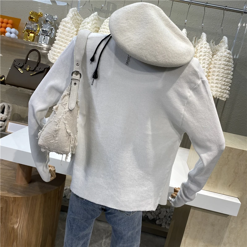 New Brand Original Design Fried Street Slim Knit Two-piece Suit Temperament Leisure Long Sleeved Cardigan + Suspender Vest Suit
New Brand Original Design Fried Street Slim Knit Two-piece Suit Temperament Leisure Long Sleeved Cardigan + Suspender Vest Suit