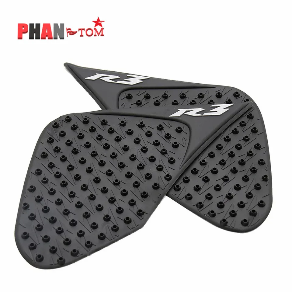 Black For Yamaha YZF R25 R3 2013-2017 Motorcycle Tank Pad Protector Sticker Decal Gas Knee Grip Tank Traction Pad Side 3M
Black For Yamaha YZF R25 R3 2013-2017 Motorcycle Tank Pad Protector Sticker Decal Gas Knee Grip Tank Traction Pad Side 3M