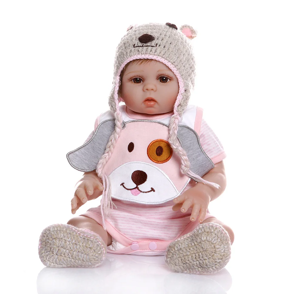 Новая силиконовая кукла-Реборн, силиконовая кукла-младенец, мягкие игрушки для малышей, игрушки для девочек, синий, розовый, около 47 см, хоро... 
Новая силиконовая кукла-Реборн, силиконовая кукла-младенец, мягкие игрушки для малышей, игрушки для девочек, синий, розовый, около 47 см, хоро...