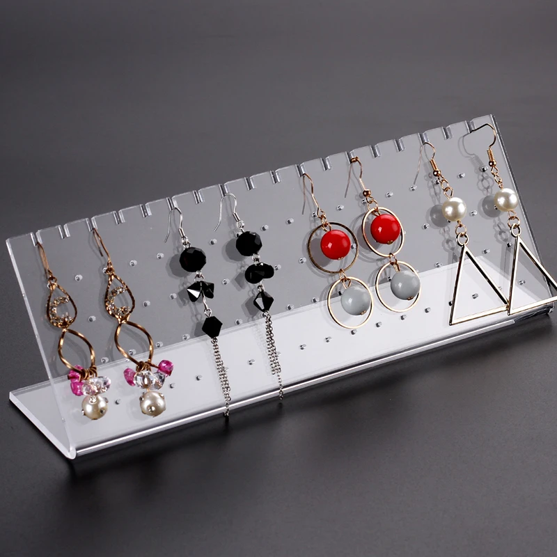 Acrylic Earring Display Stand Necklace Showing L Rack Jewelry Display Props Pendant Holder Earring Easel
Acrylic Earring Display Stand Necklace Showing L Rack Jewelry Display Props Pendant Holder Earring Easel