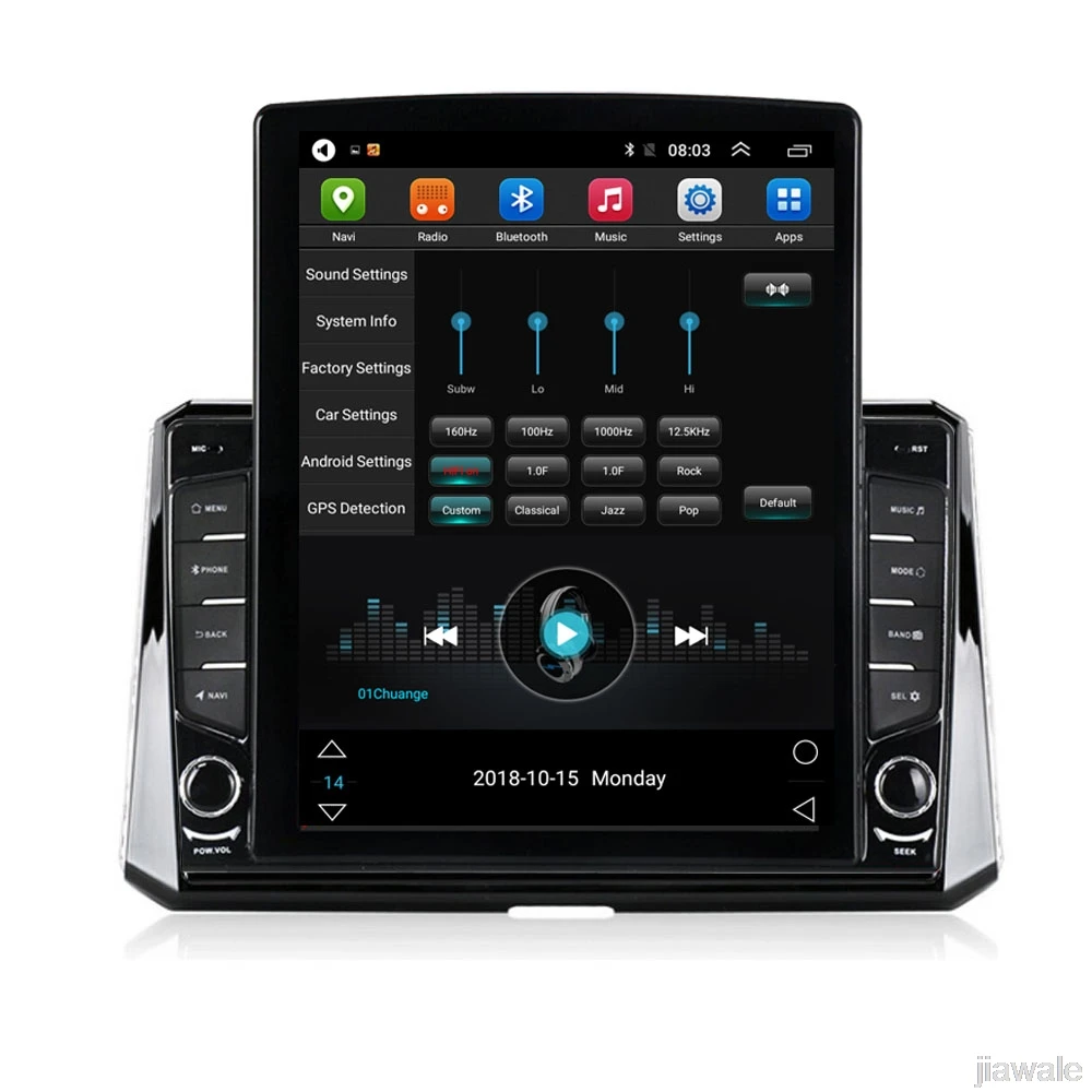9.7" octa core tesla style vertical screen Android 10 Car GPS radio Navigation for Toyota Corolla 2019-2020
9.7" octa core tesla style vertical screen Android 10 Car GPS radio Navigation for Toyota Corolla 2019-2020