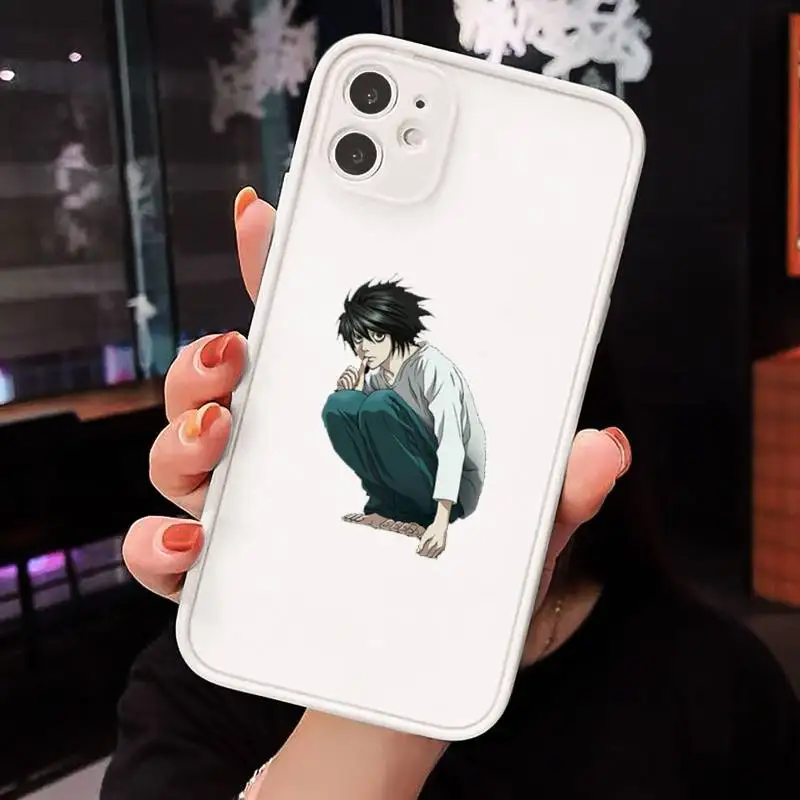 rem and misa death note Phone Cases Matte transparent For White iPhone 12 Mini 11 Pro XR XS Max 7 8 Plus X Back Cover
rem and misa death note Phone Cases Matte transparent For White iPhone 12 Mini 11 Pro XR XS Max 7 8 Plus X Back Cover