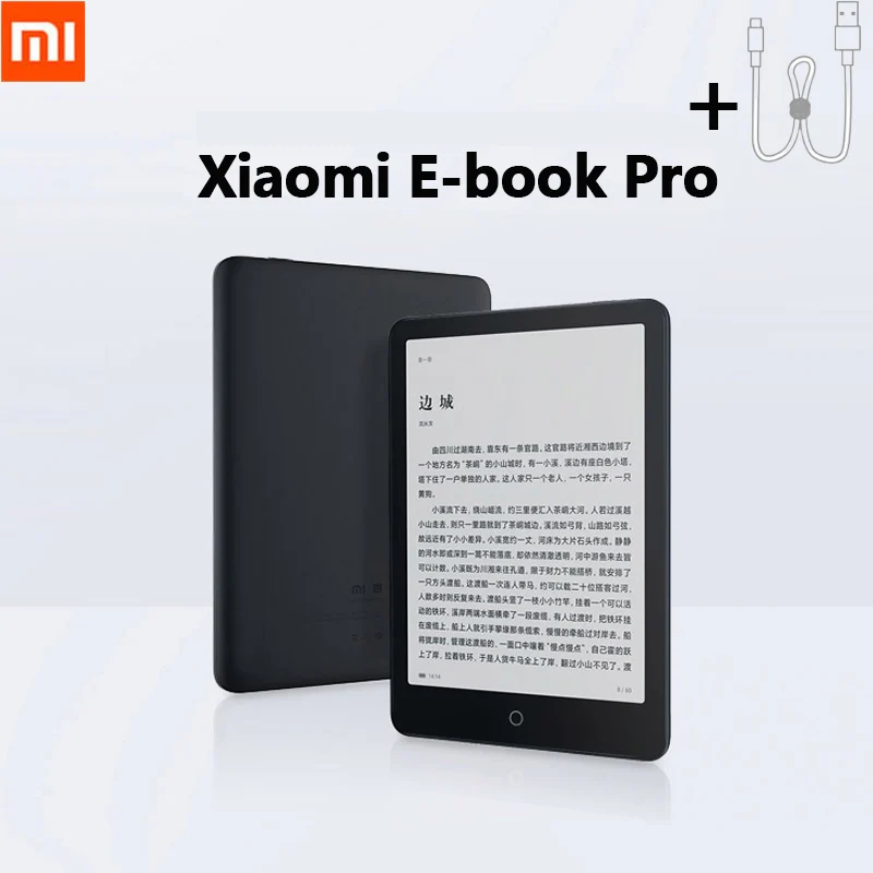 New Xiaomi Mi Mijia E-book Reader Pro 2GB WIFI Bluetooth 300PPI HD E-ink 7.8 Inch Touch Screen Built-in Front Light Voice Input
New Xiaomi Mi Mijia E-book Reader Pro 2GB WIFI Bluetooth 300PPI HD E-ink 7.8 Inch Touch Screen Built-in Front Light Voice Input