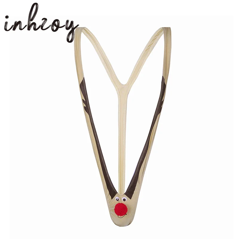 Men's Panties Mankini Sexy Thongs Christmas Underwear Male Underpants Funny Xmas Party Festival Rave Novelty Costume Gag Gifts
Men's Panties Mankini Sexy Thongs Christmas Underwear Male Underpants Funny Xmas Party Festival Rave Novelty Costume Gag Gifts