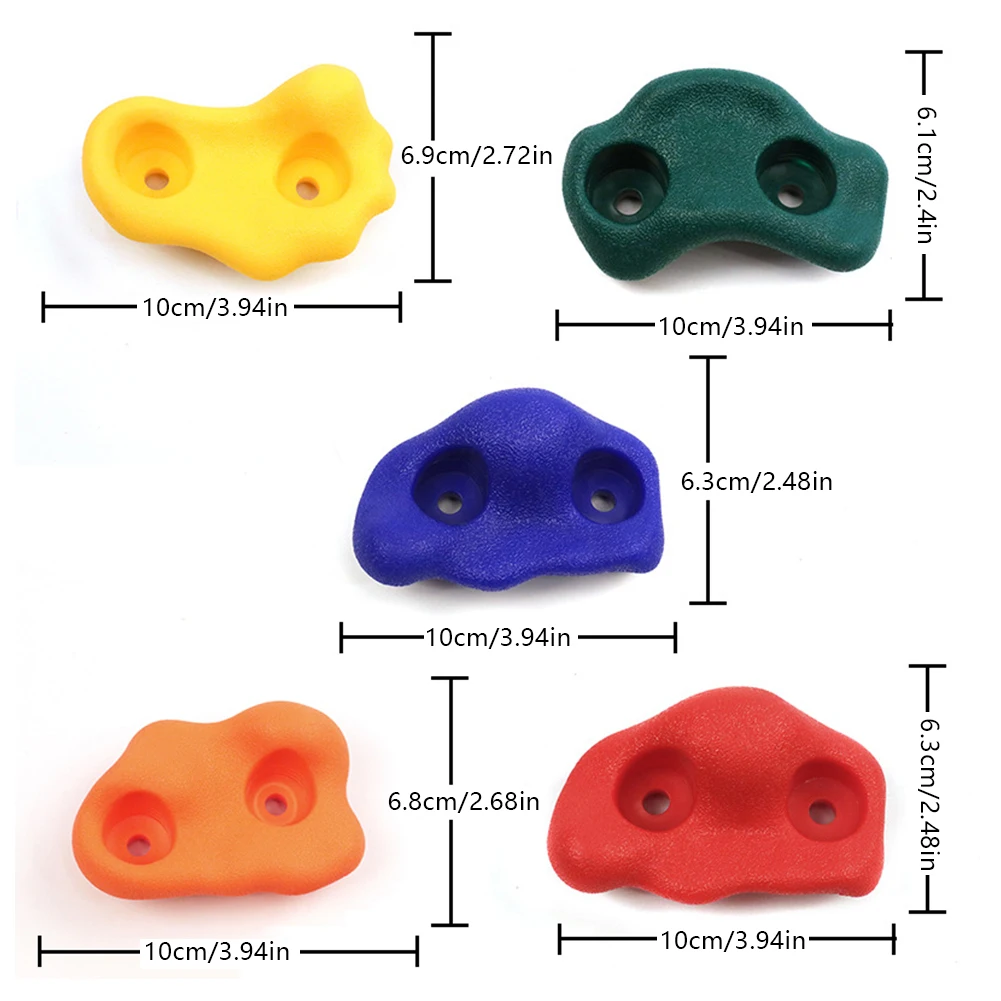 Climbing Rock Toys For Children Wall Stones Hand Feet Holds Grip Kits Indoor Playground Multi-Colored Stones Outdoor Training
Climbing Rock Toys For Children Wall Stones Hand Feet Holds Grip Kits Indoor Playground Multi-Colored Stones Outdoor Training