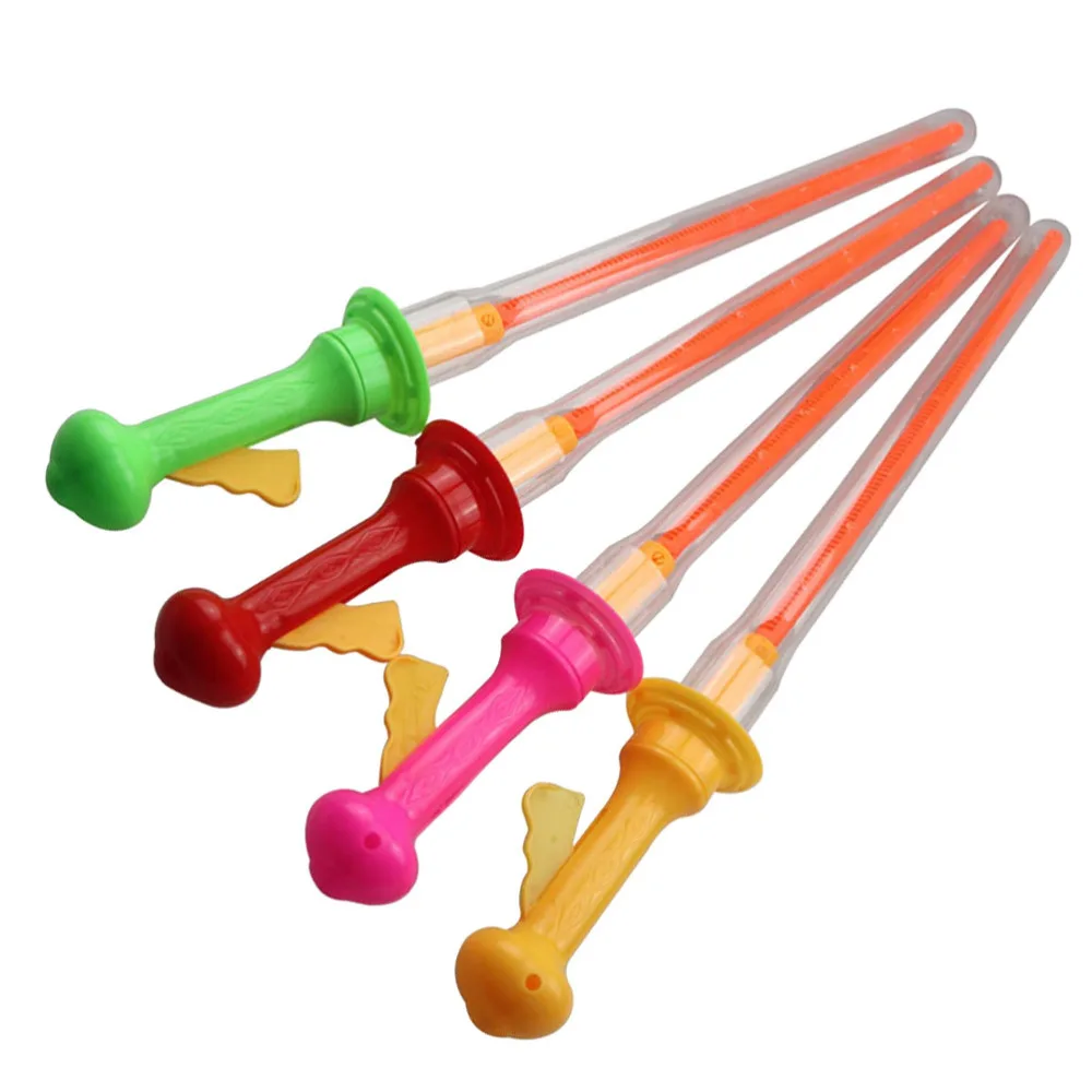 4pcs Funny Bubble Stick Outdoor Playing Bubble Wands Toys Bubble Maker Stick Party Favors for Kids without Bubble Liquid (Random
4pcs Funny Bubble Stick Outdoor Playing Bubble Wands Toys Bubble Maker Stick Party Favors for Kids without Bubble Liquid (Random