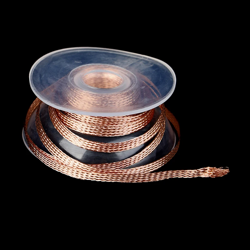 2mm 2.5mm Width 3M Length Desoldering Braid Welding Solder Remover Wick Wire Lead Cord Flux Repair Tool Tin
2mm 2.5mm Width 3M Length Desoldering Braid Welding Solder Remover Wick Wire Lead Cord Flux Repair Tool Tin