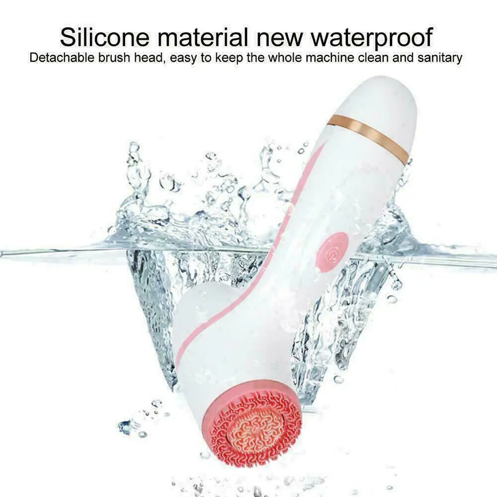 Ultrasonic Electric Silicone Face Cleansing Brush Wave Facial Pore Cleaner High Quality Skin Care Tool With Battery Charge 2021
Ultrasonic Electric Silicone Face Cleansing Brush Wave Facial Pore Cleaner High Quality Skin Care Tool With Battery Charge 2021