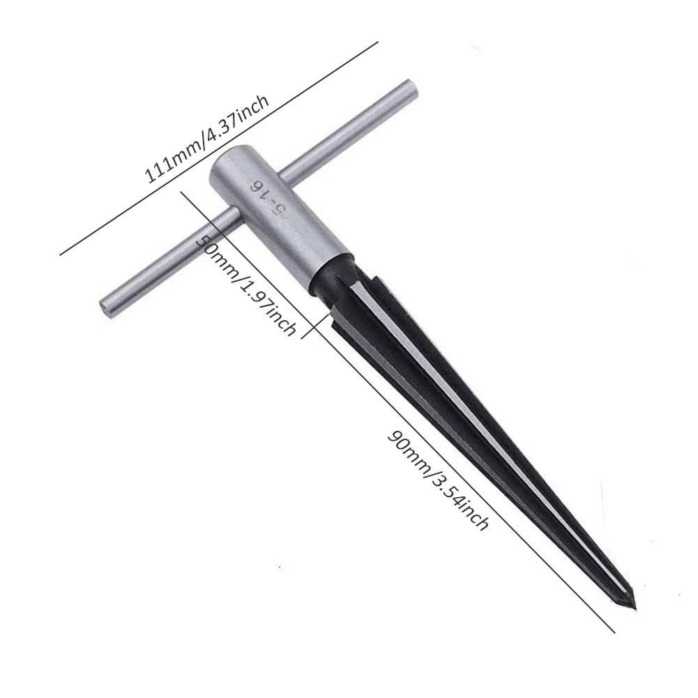 5-16mm/3-13mm Bridge Pin Hole Hand Held Reamer T Handle Tapered 6 Flute Chamfer Reaming Woodworker Cutting Tool Core Drill Bit
5-16mm/3-13mm Bridge Pin Hole Hand Held Reamer T Handle Tapered 6 Flute Chamfer Reaming Woodworker Cutting Tool Core Drill Bit