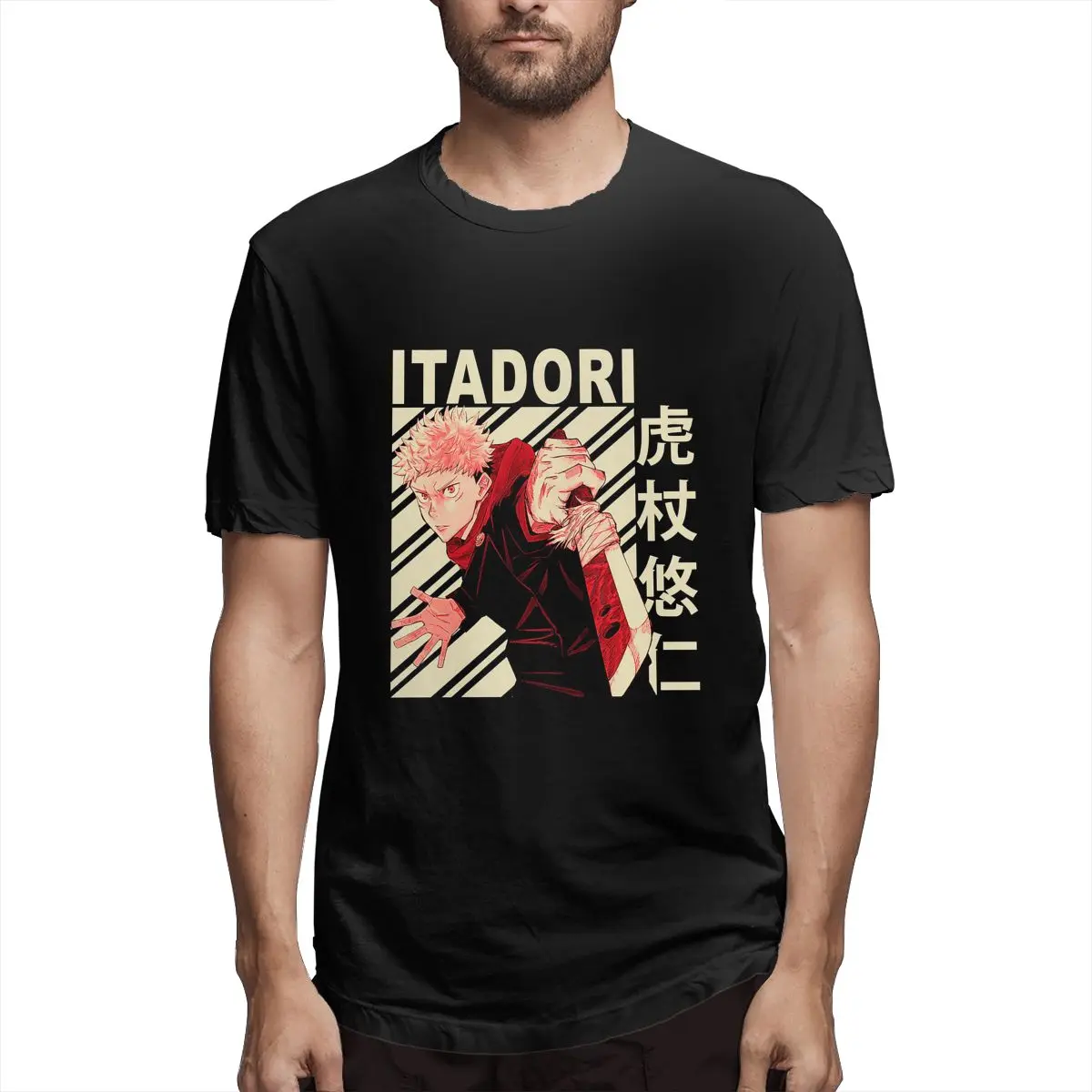 Manga Itadori Yuuji Vintage Art Jujutsu Kaisen Men Novelty Tees Short Sleeve Round Neck T-Shirt Pure Cotton Adult Clothing
Manga Itadori Yuuji Vintage Art Jujutsu Kaisen Men Novelty Tees Short Sleeve Round Neck T-Shirt Pure Cotton Adult Clothing