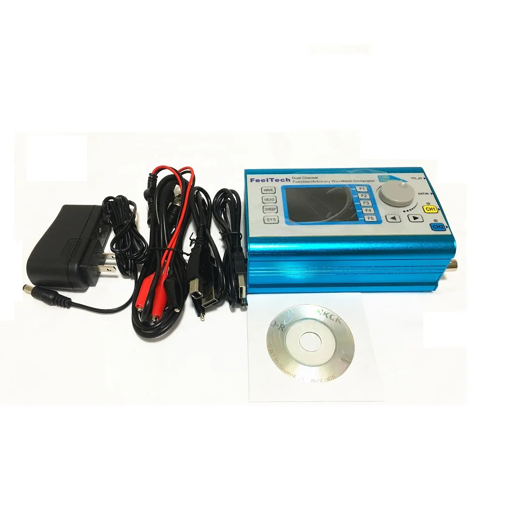 FY6300 20MHz Dual Channel DDS Arbitrary Waveform Signal Generator Source Frequency Meter
FY6300 20MHz Dual Channel DDS Arbitrary Waveform Signal Generator Source Frequency Meter