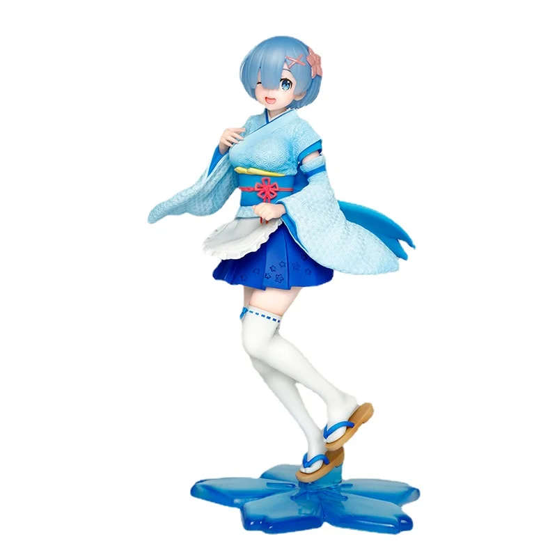 Japanese version of genuine Ta Zero Different World Ram Lem figure kimono and wind maid 
Japanese version of genuine Ta Zero Different World Ram Lem figure kimono and wind maid