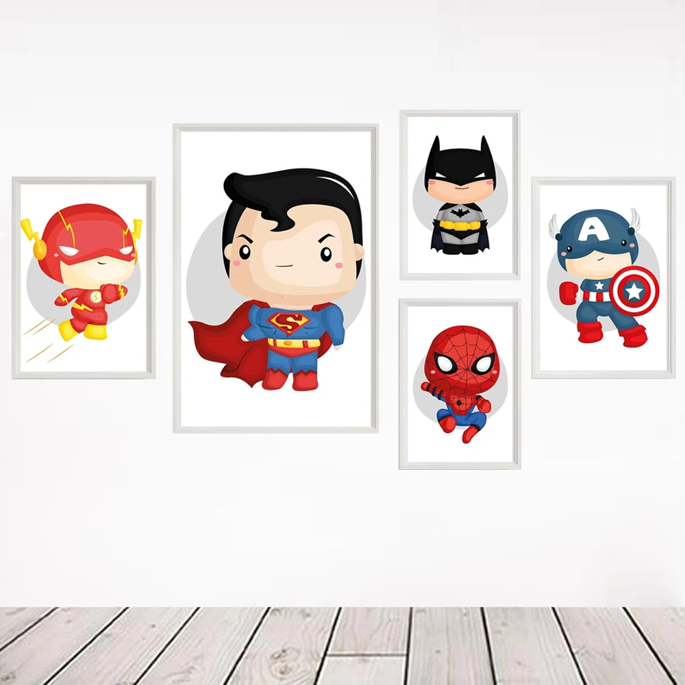 Cartoon Anime Nursery Wall Art Decoration Marvel Superhero Posters And Print Kids Room Canvas Painting Picture Home School Decor
Cartoon Anime Nursery Wall Art Decoration Marvel Superhero Posters And Print Kids Room Canvas Painting Picture Home School Decor