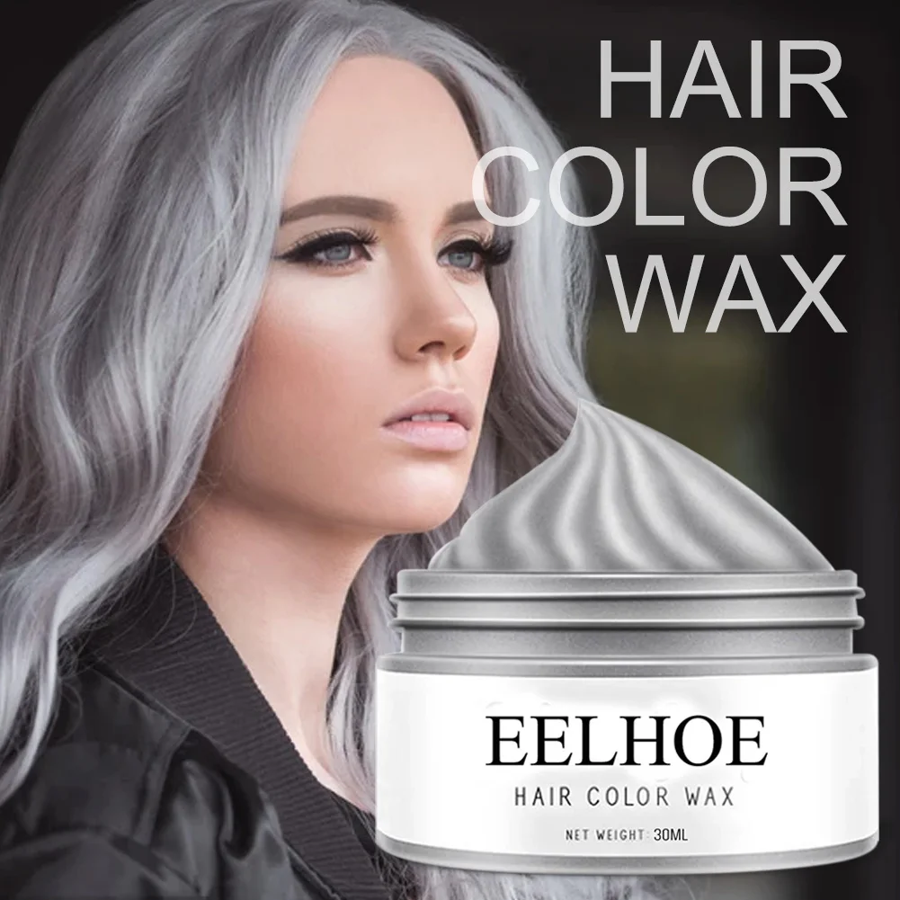 Hair Color Wax Temporary Dyeing Wax Washable Gray Matte Hair Color Disposable Hair Dyeing Cream Women Men
Hair Color Wax Temporary Dyeing Wax Washable Gray Matte Hair Color Disposable Hair Dyeing Cream Women Men