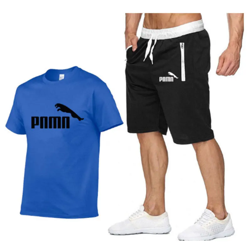 Men's tracksuit summer dresses sportswear Set of two-piece t-shirt shorts men's track wear
Men's tracksuit summer dresses sportswear Set of two-piece t-shirt shorts men's track wear