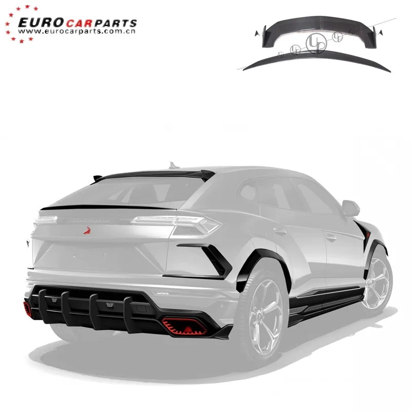 Urus spoilers fit for LP Urus 2018-2020year TC style roof spoiler and trunk spoiler DRY carbon fiber spoiler for Urus 
Urus spoilers fit for LP Urus 2018-2020year TC style roof spoiler and trunk spoiler DRY carbon fiber spoiler for Urus