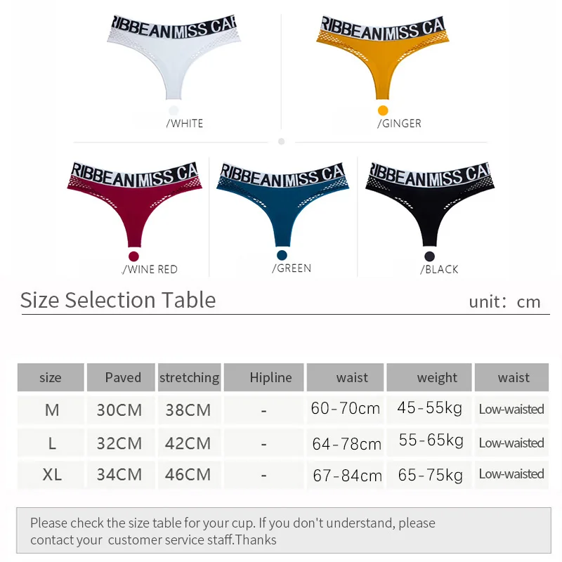Poblador 3Pcs/lot Sexy Women's Lace Panties Underwear Seamless Hollow Out Thongs Low Waist Letter Sport Comfort Lady Lingerie
Poblador 3Pcs/lot Sexy Women's Lace Panties Underwear Seamless Hollow Out Thongs Low Waist Letter Sport Comfort Lady Lingerie